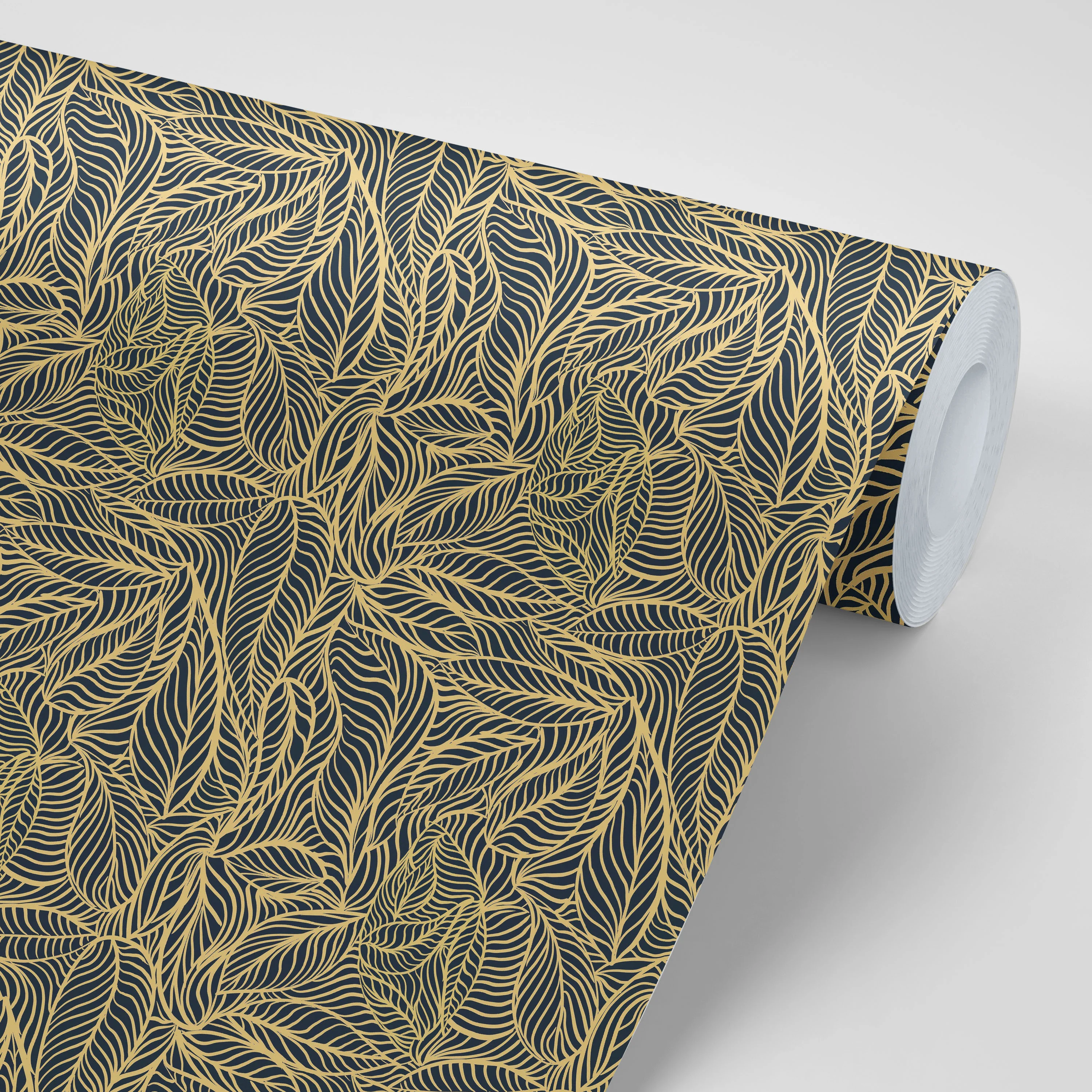 Agnes Black and Gold Wallpaper - Image 3