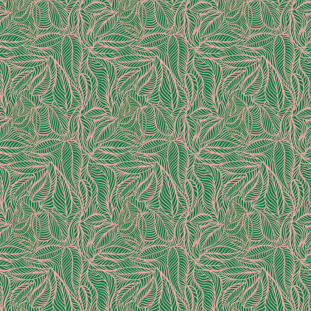Agnes Green and Pink Velvet Fabric - Image 3