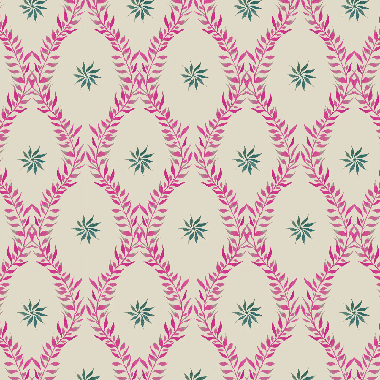 Belle French Rose Wallpaper - Image 3