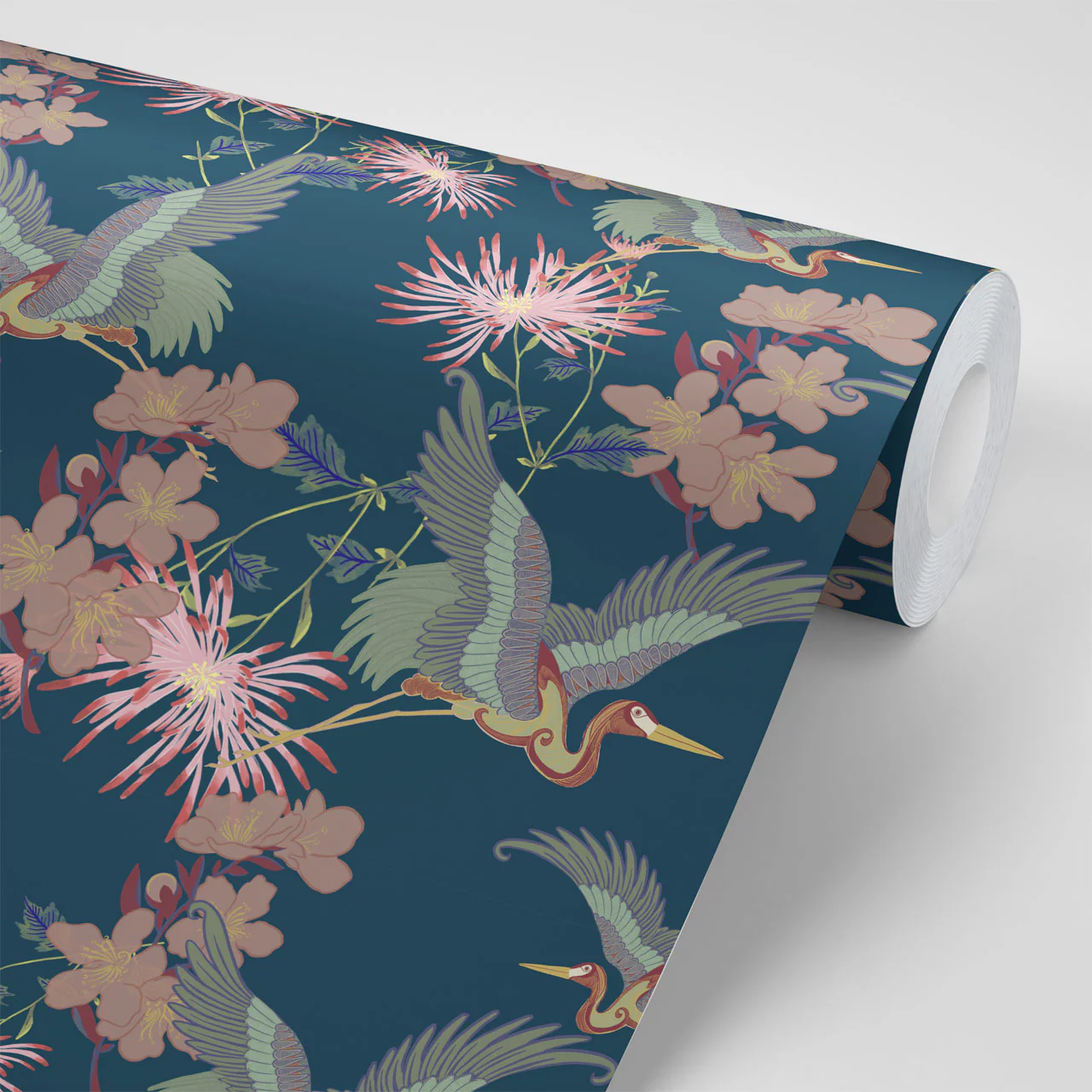 Blossom Midnight Wallpaper Sample - Image 2