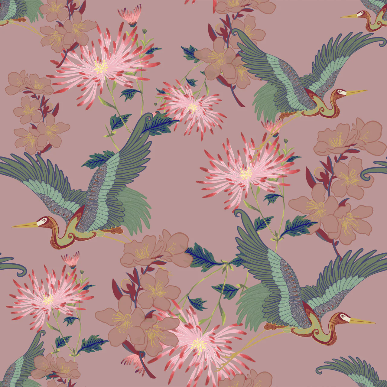 Blossom Rose Wallpaper Sample