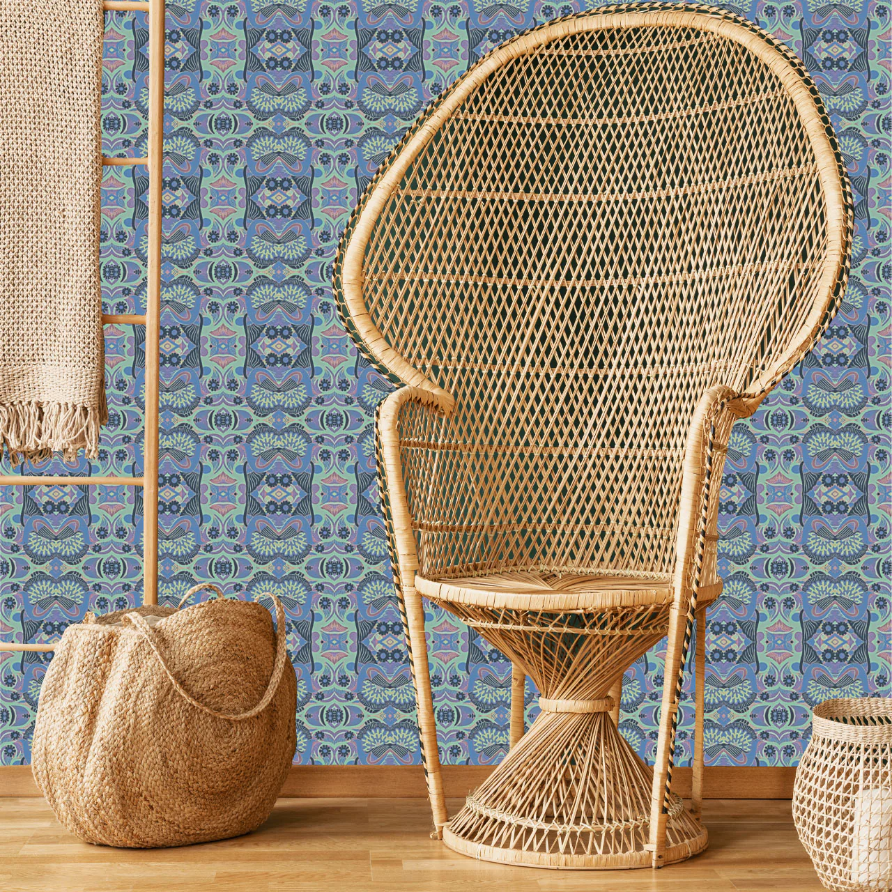 Esprit Violet Wallpaper Sample - Image 3
