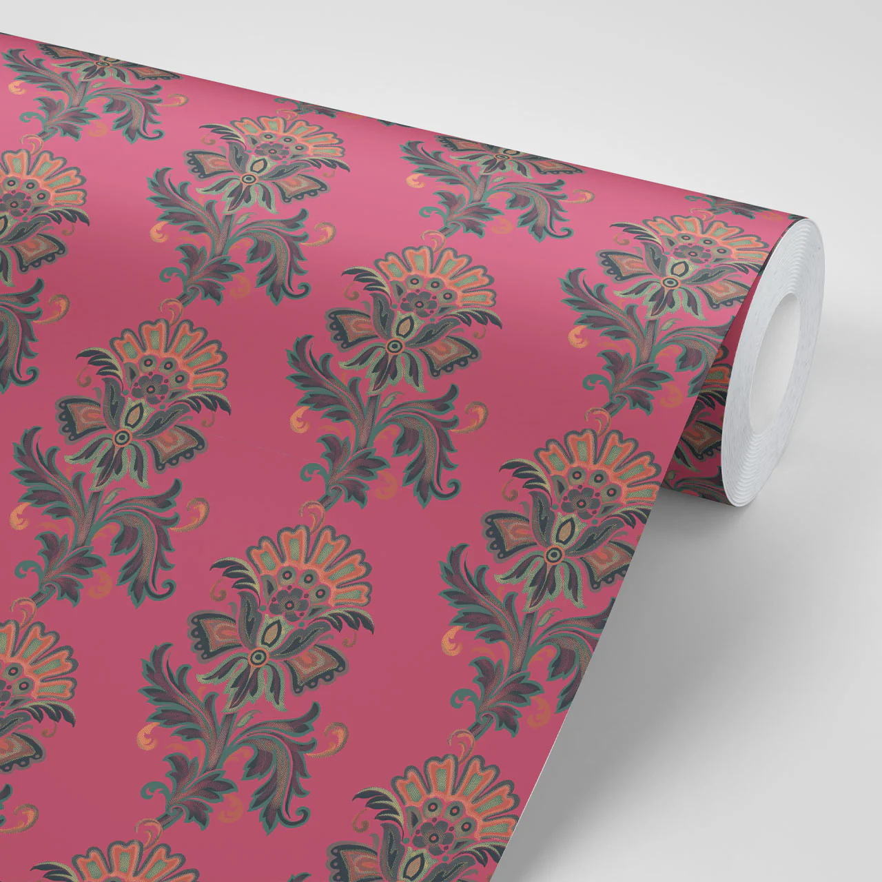 Fleur Fuchsia Wallpaper Sample - Image 2