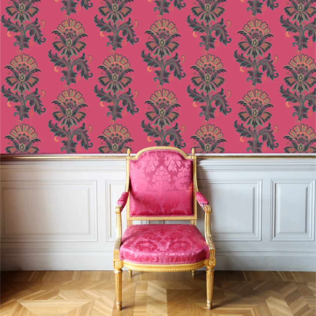Fleur Fuchsia Wallpaper - Image 4