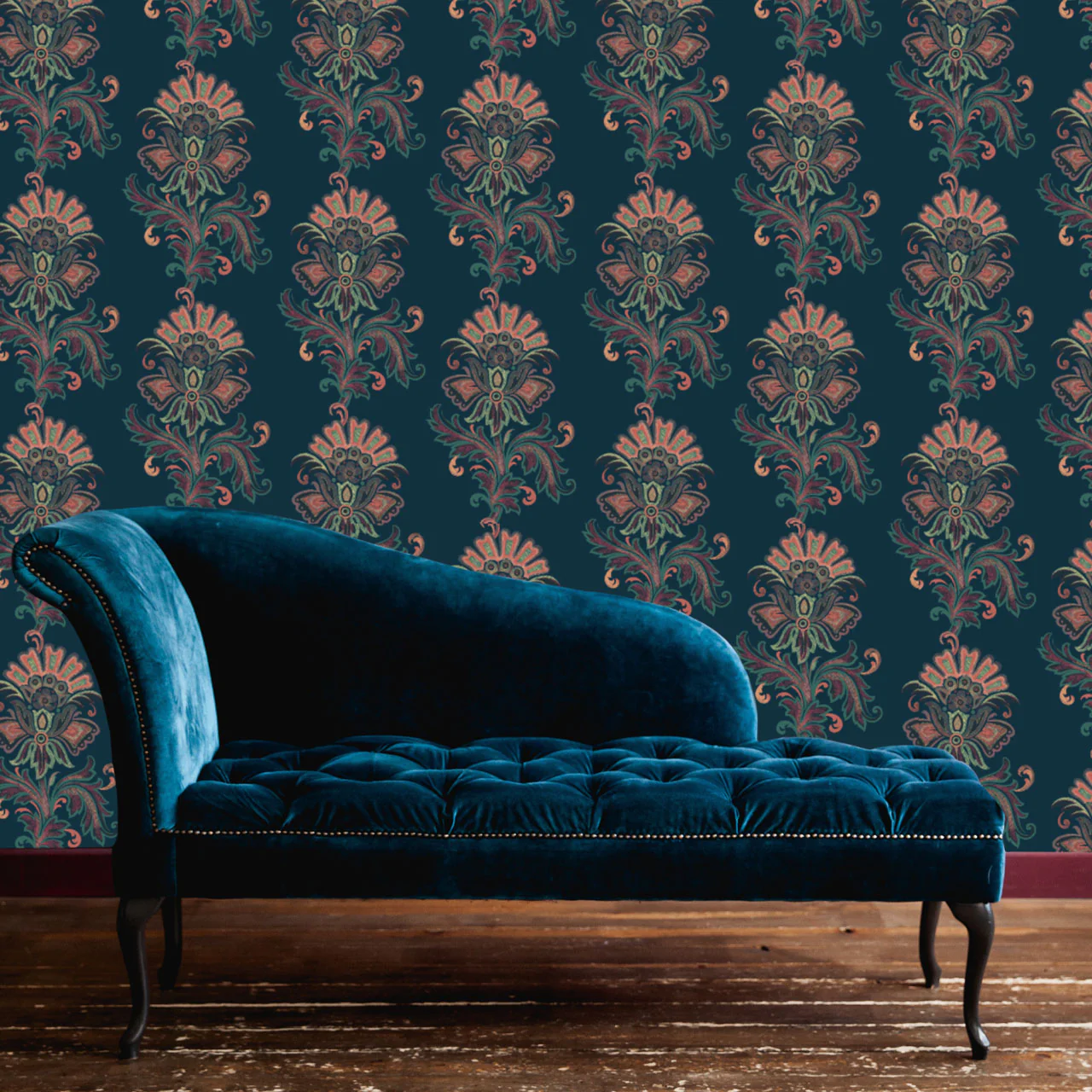 Fleur Midnight Wallpaper - Image 4