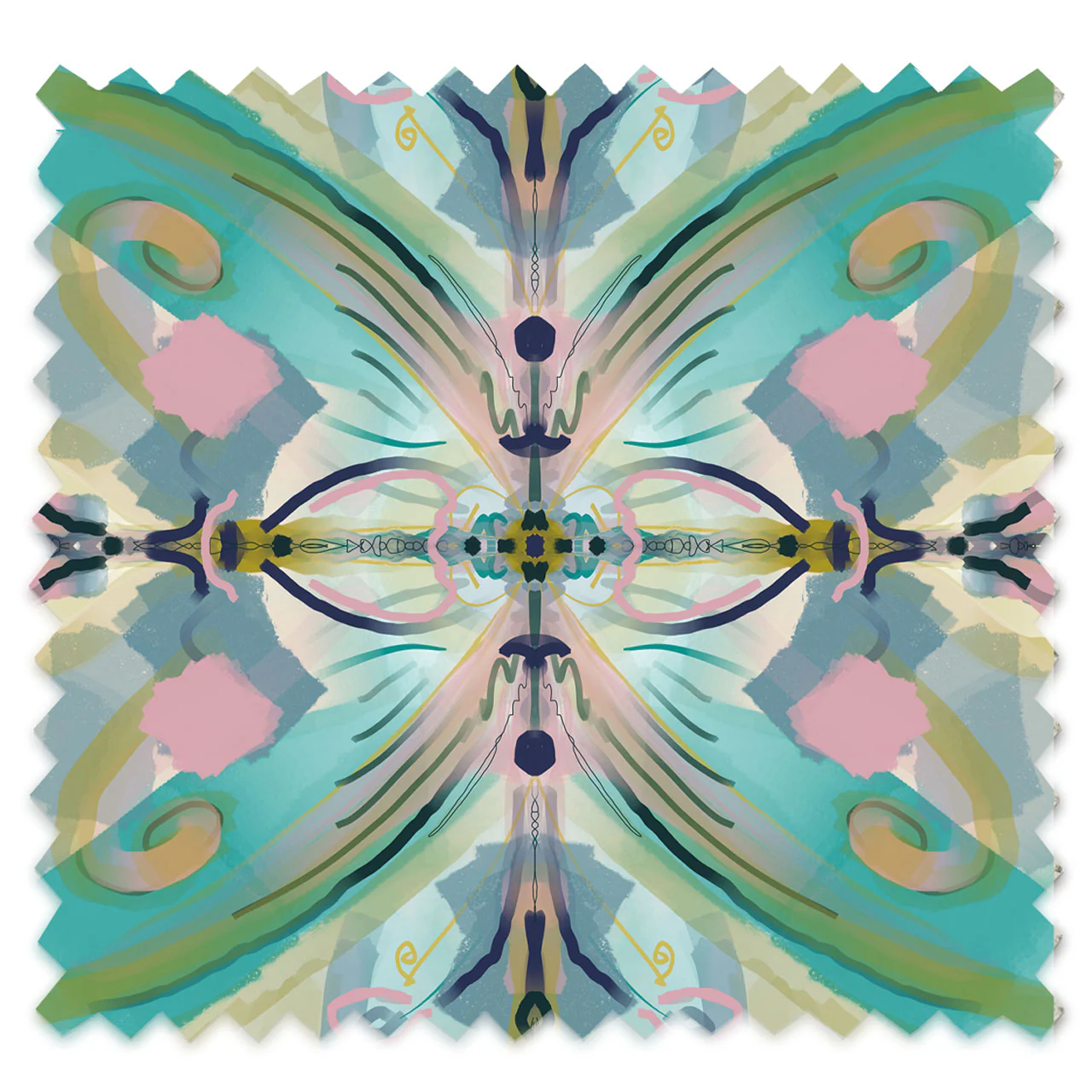 Franny Sorbet Velvet Fabric - Image 3