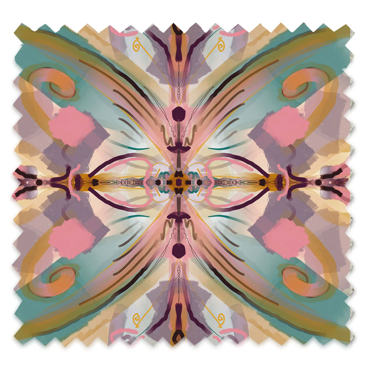 Franny Spice Velvet Fabric - Image 3