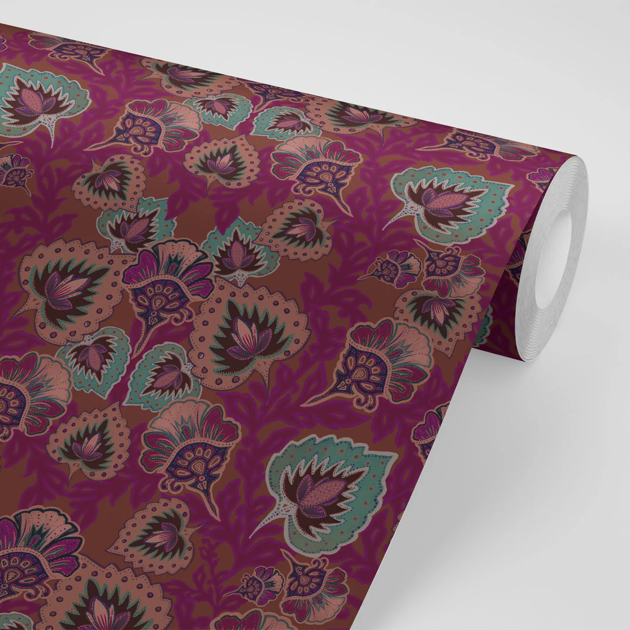 Garden of India Ruby Wallpaper - Image 5