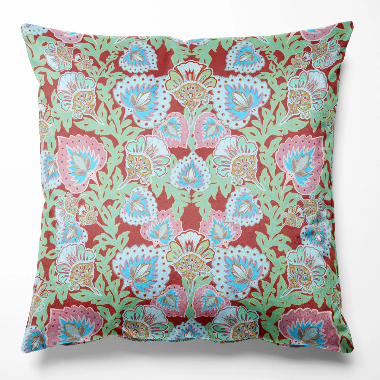 Garden of India Rust Cushion