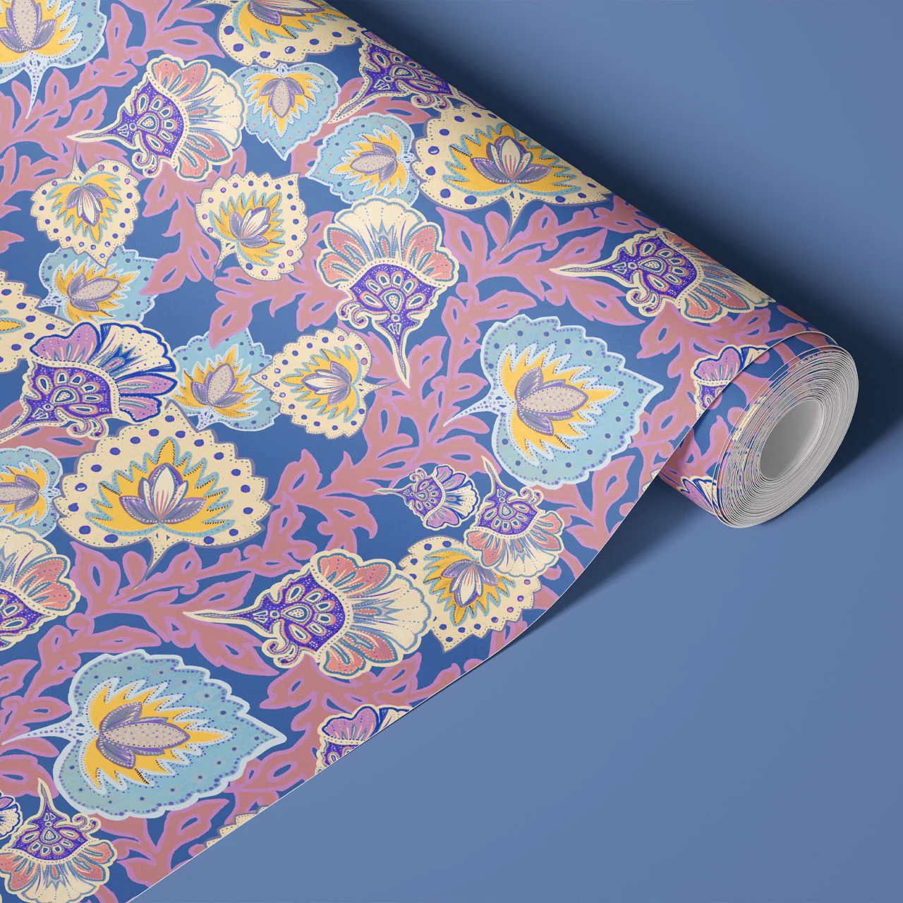 Garden of India Wedgewood Wallpaper - Image 4