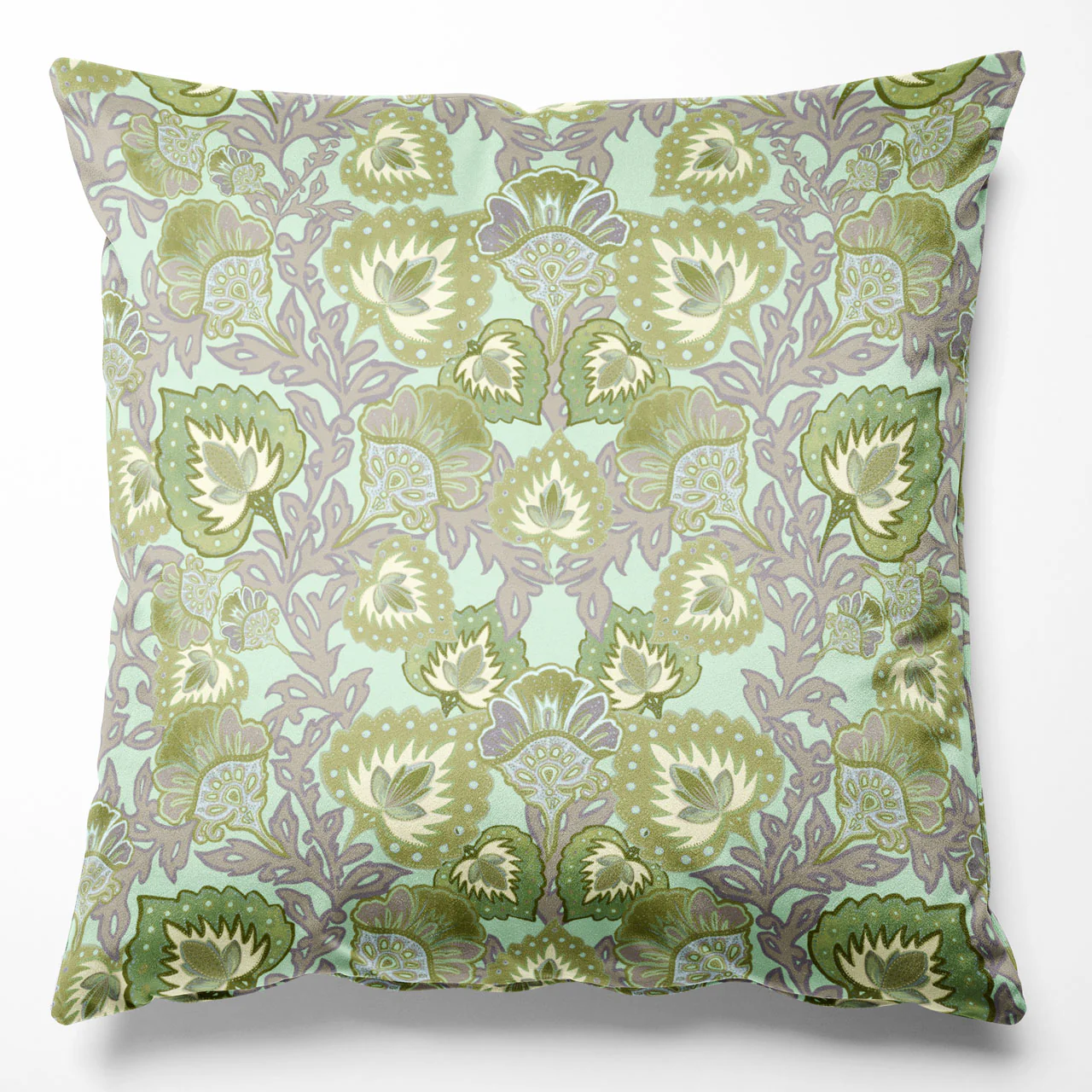 Garden of India Pistachio Cushion