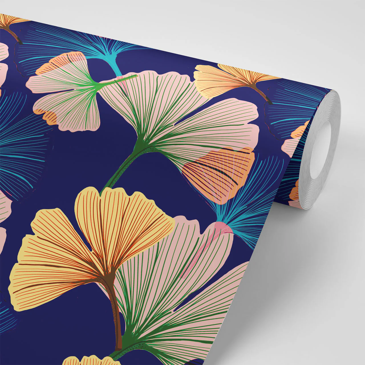 Ginkgo Indigo Wallpaper - Image 3