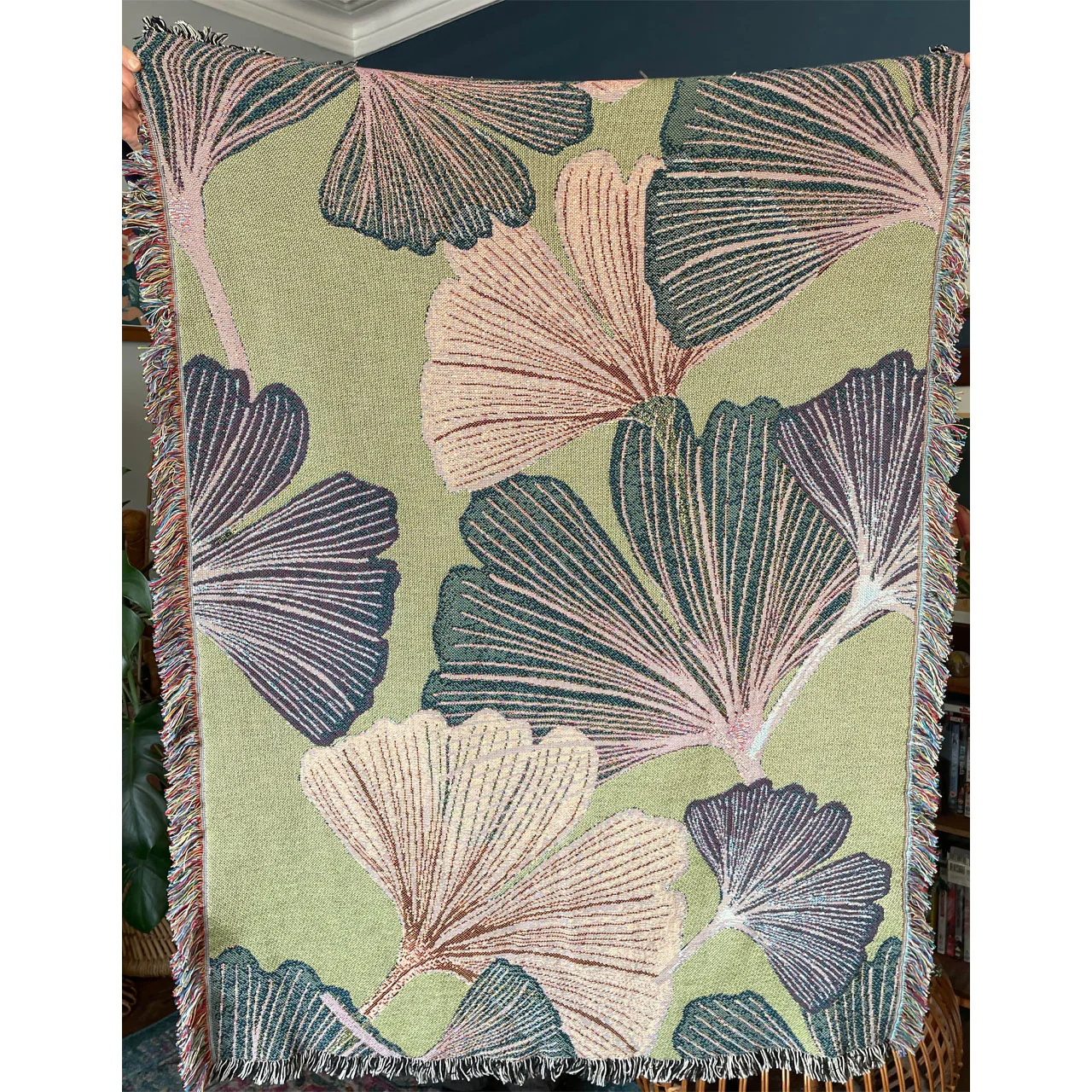 Ginkgo Rosy Blanket - Image 3