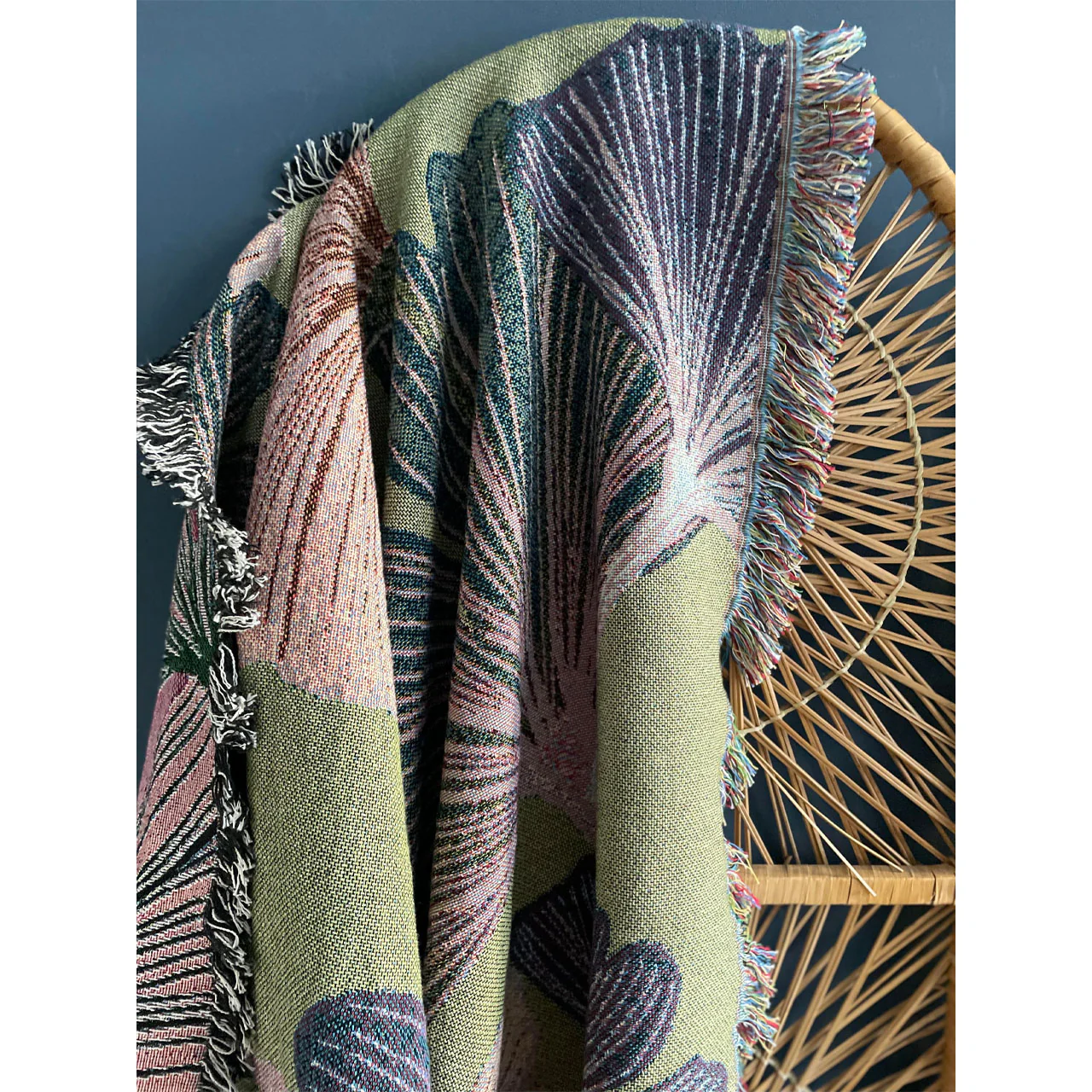 Ginkgo Rosy Blanket - Image 4