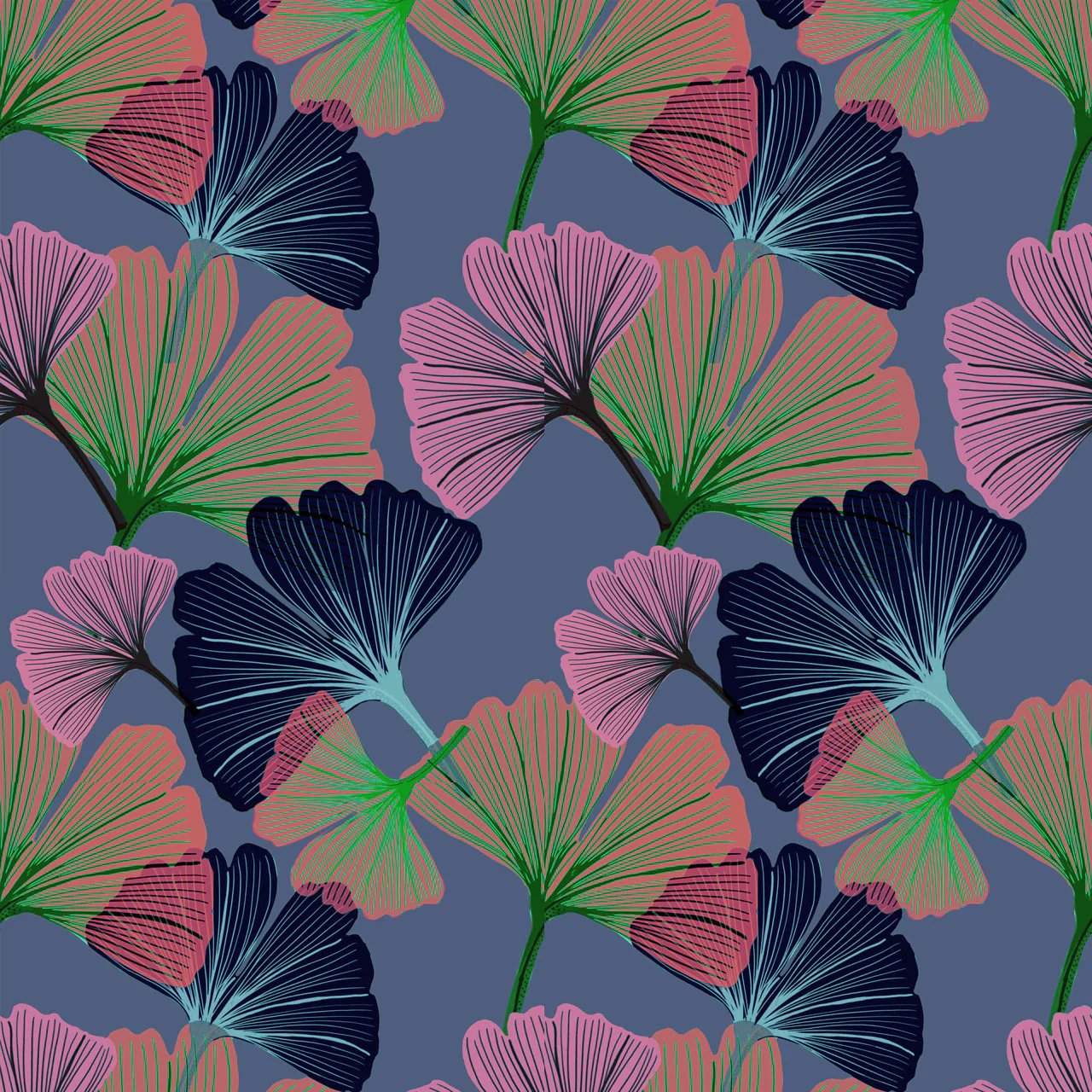 Ginkgo Violet Wallpaper - Image 2
