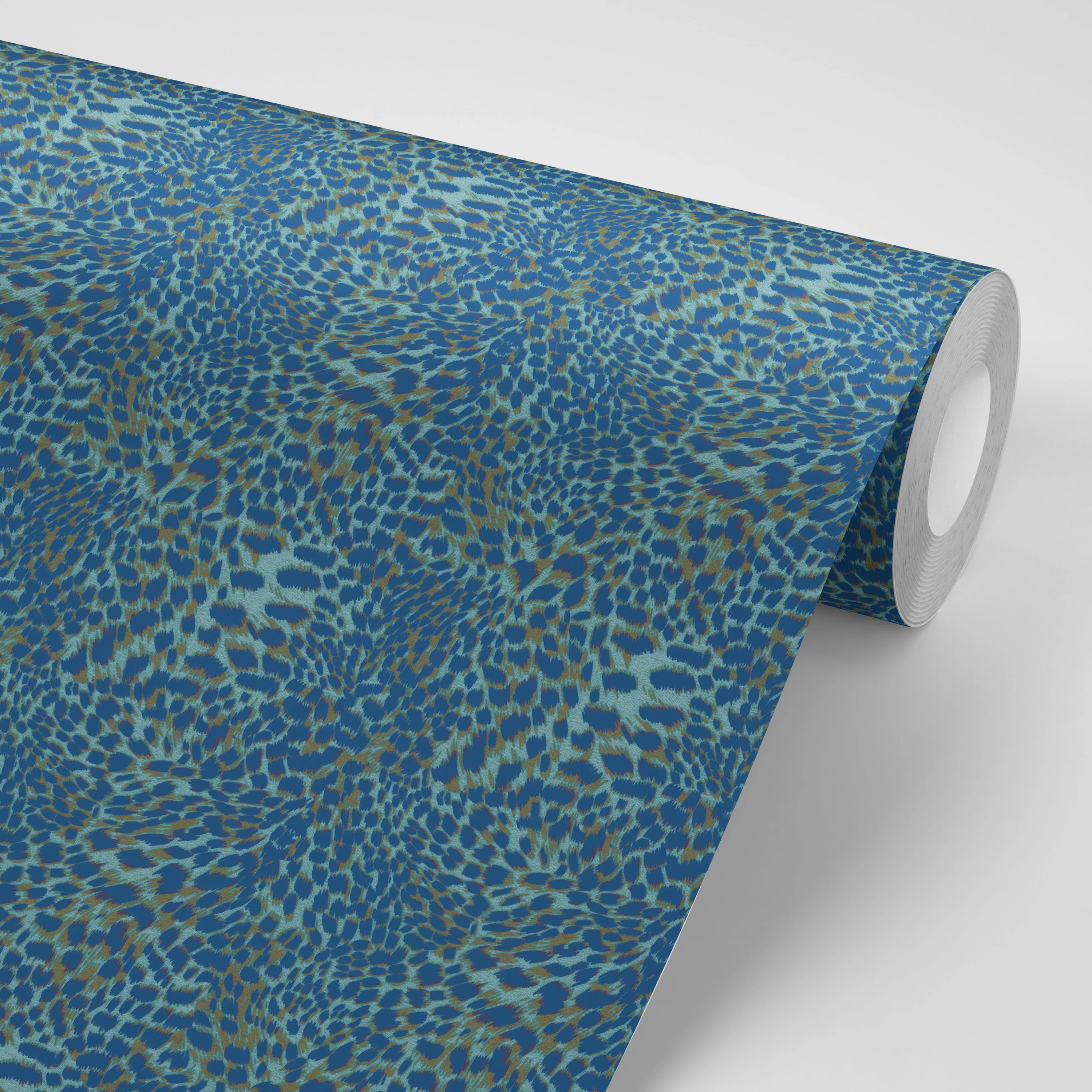 Leopard Blueberry Crush Wallpaper - Image 5