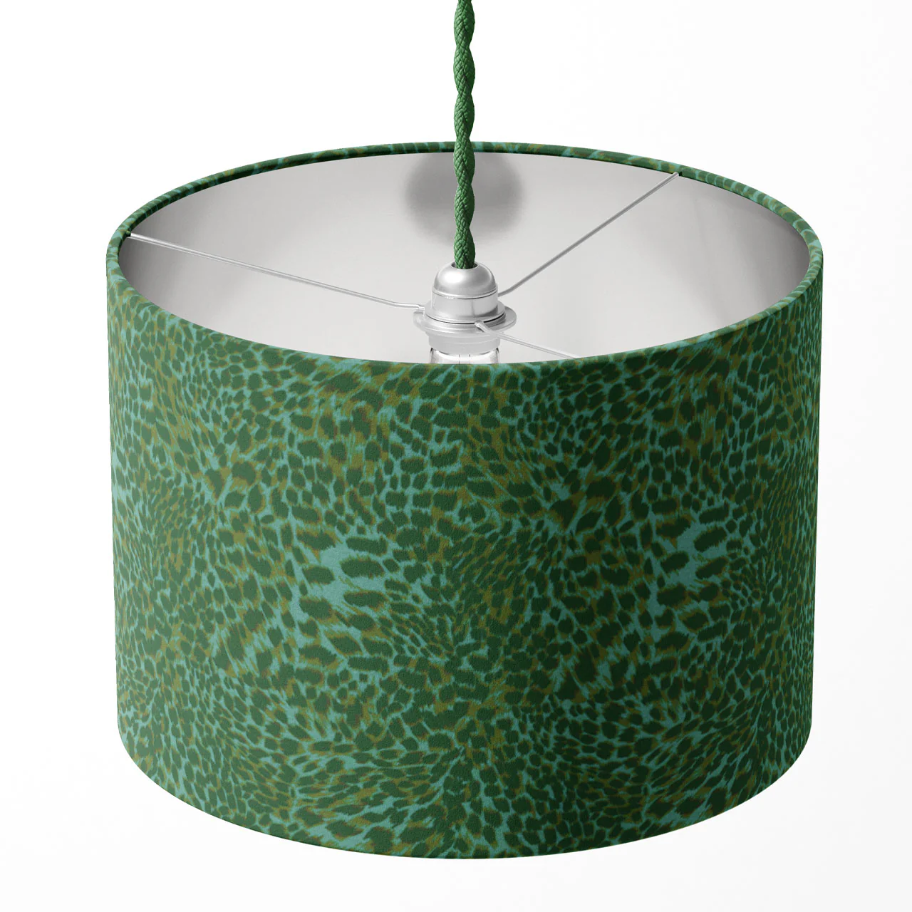 Leopard Apple Drum Lampshade - Image 4