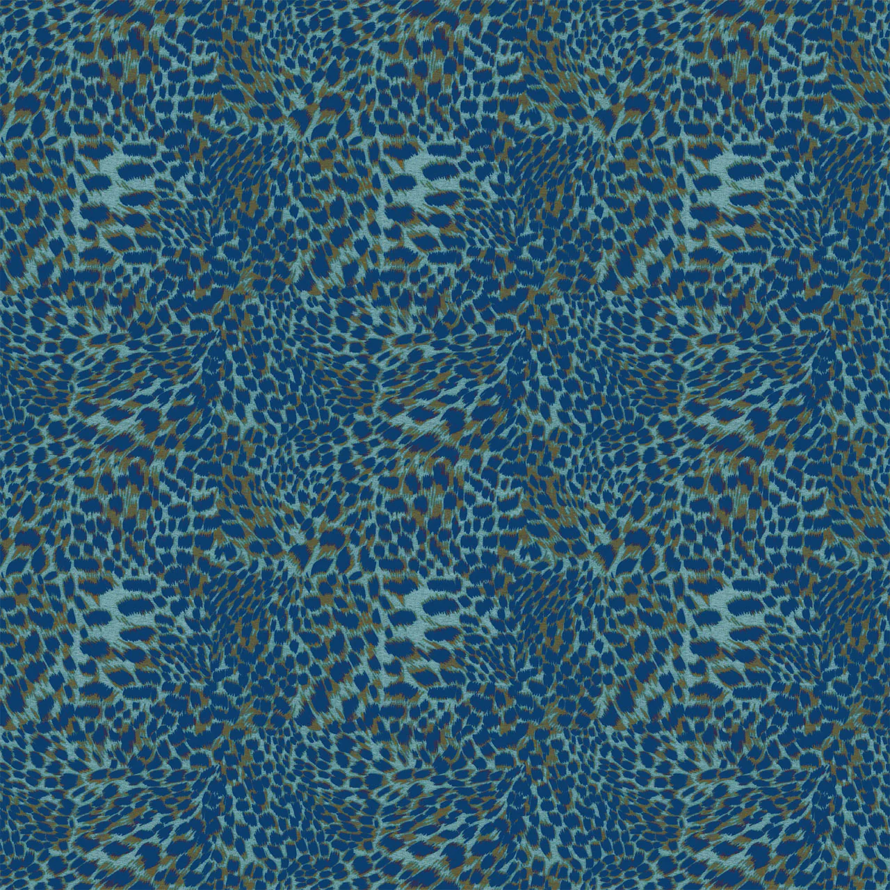Leopard Blueberry Crush Velvet Cushion - Image 3