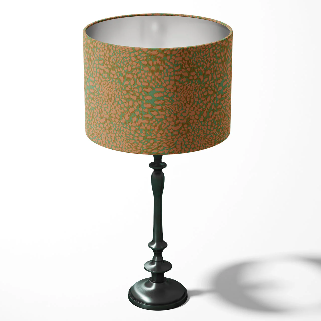 Leopard Peach Drum Lampshade - Image 3