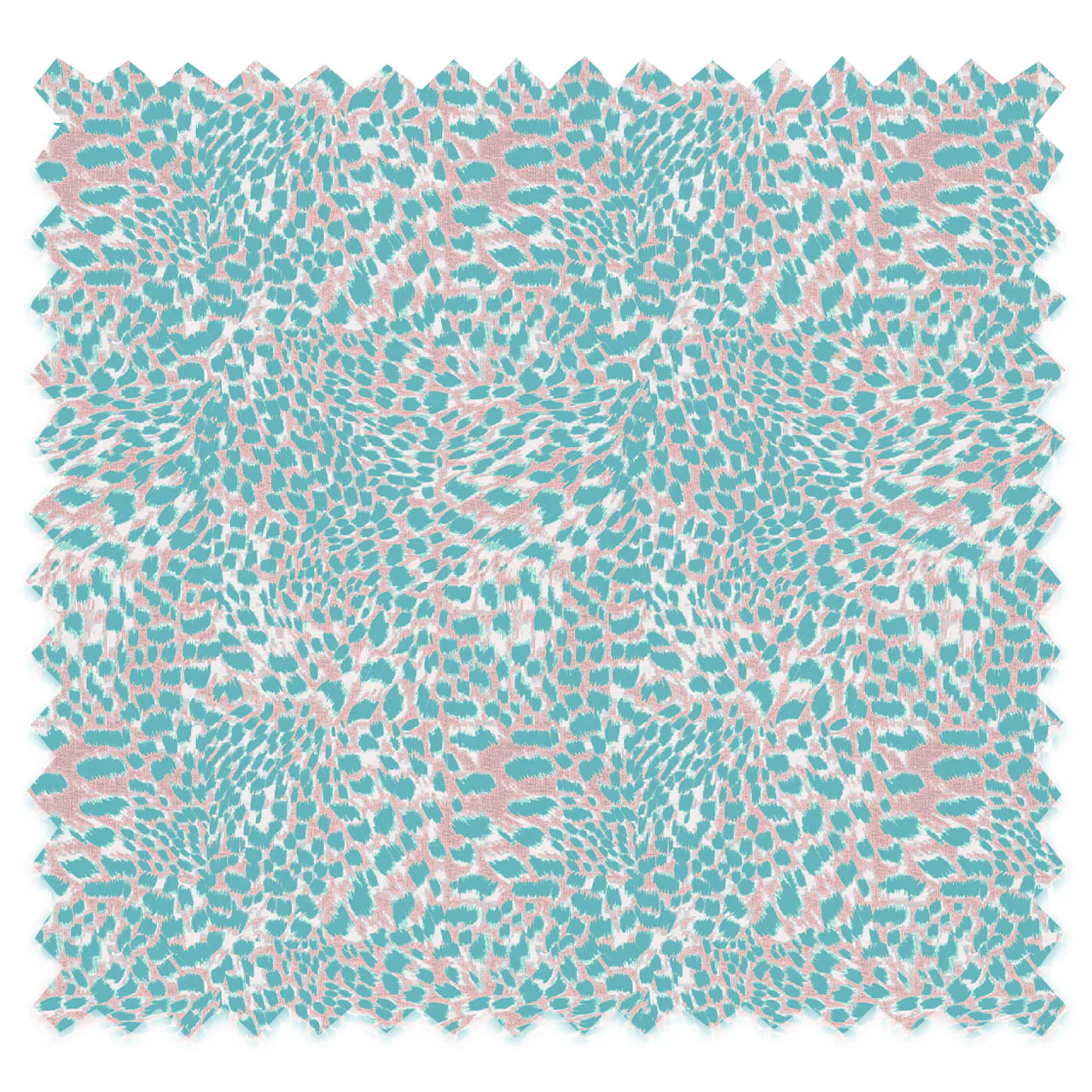 Leopard Peach Sorbet Velvet - Image 2