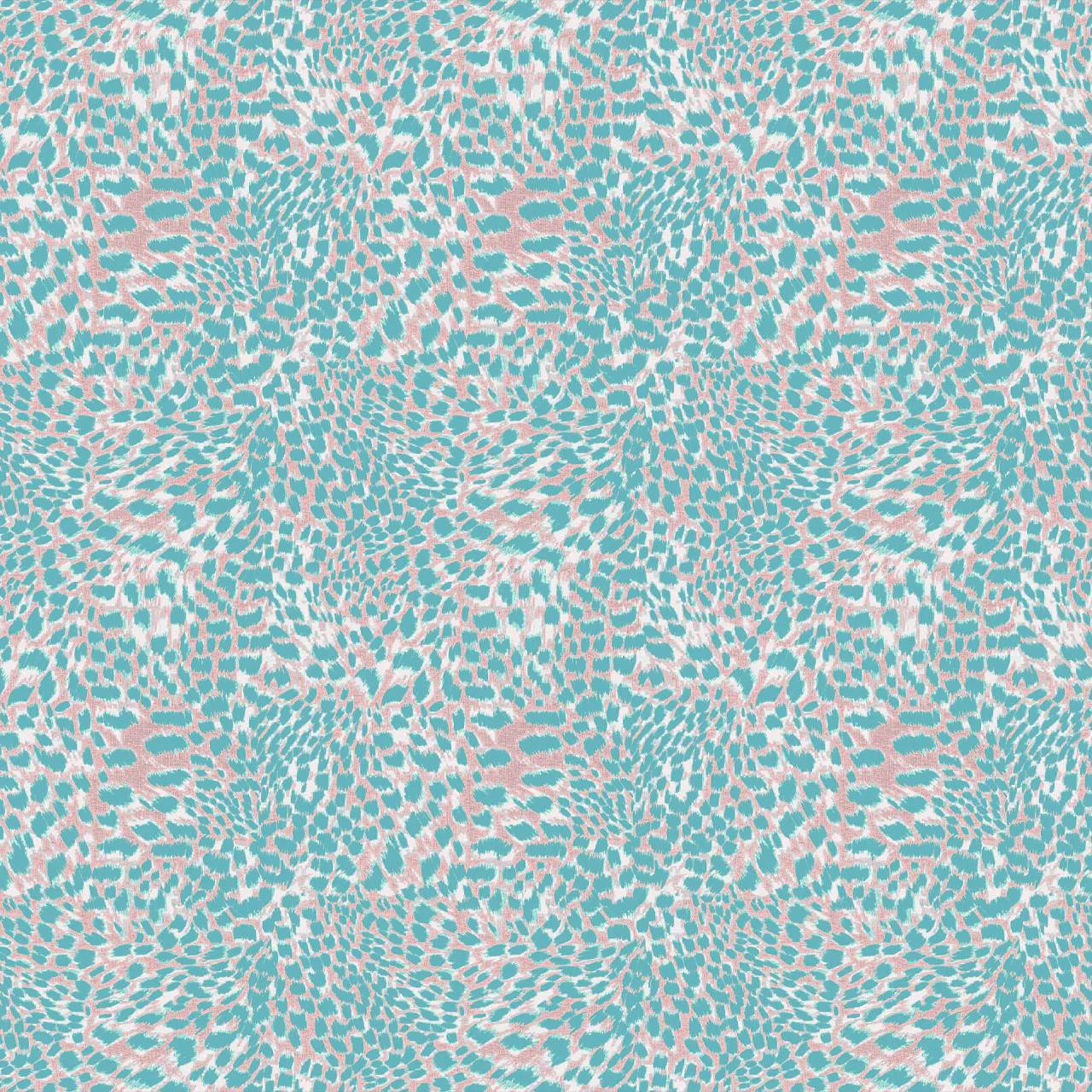 Leopard Peach Sorbet Velvet Cushion - Image 2