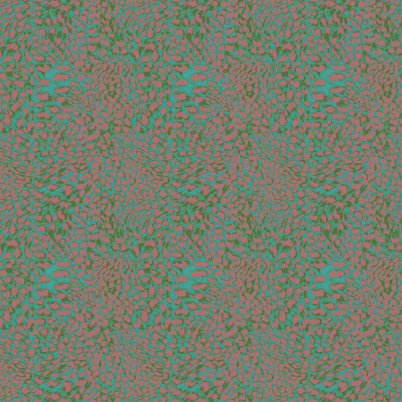 Leopard Peppermint Cream Velvet Cushion - Image 2