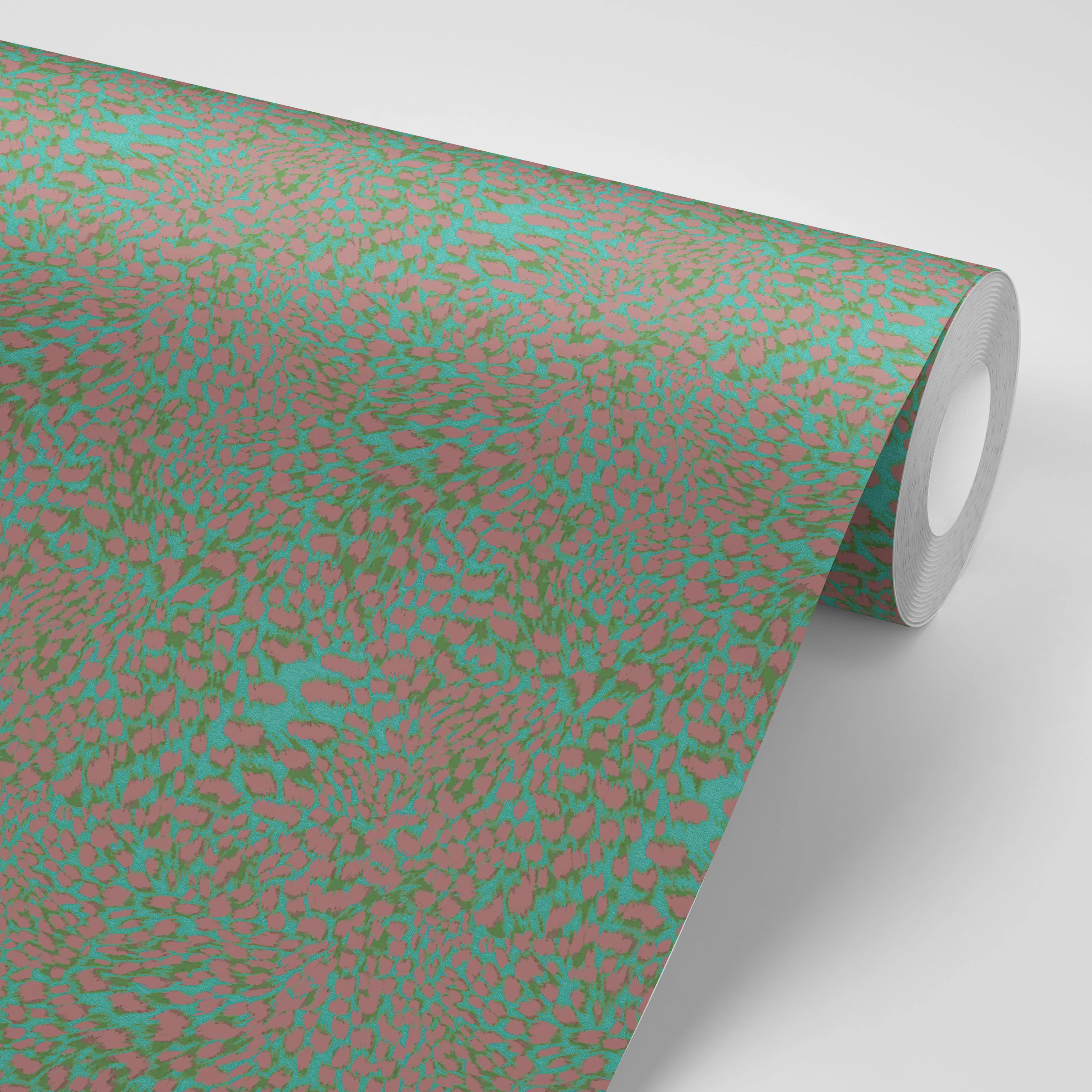 Leopard Peppermint Cream Wallpaper - Image 3