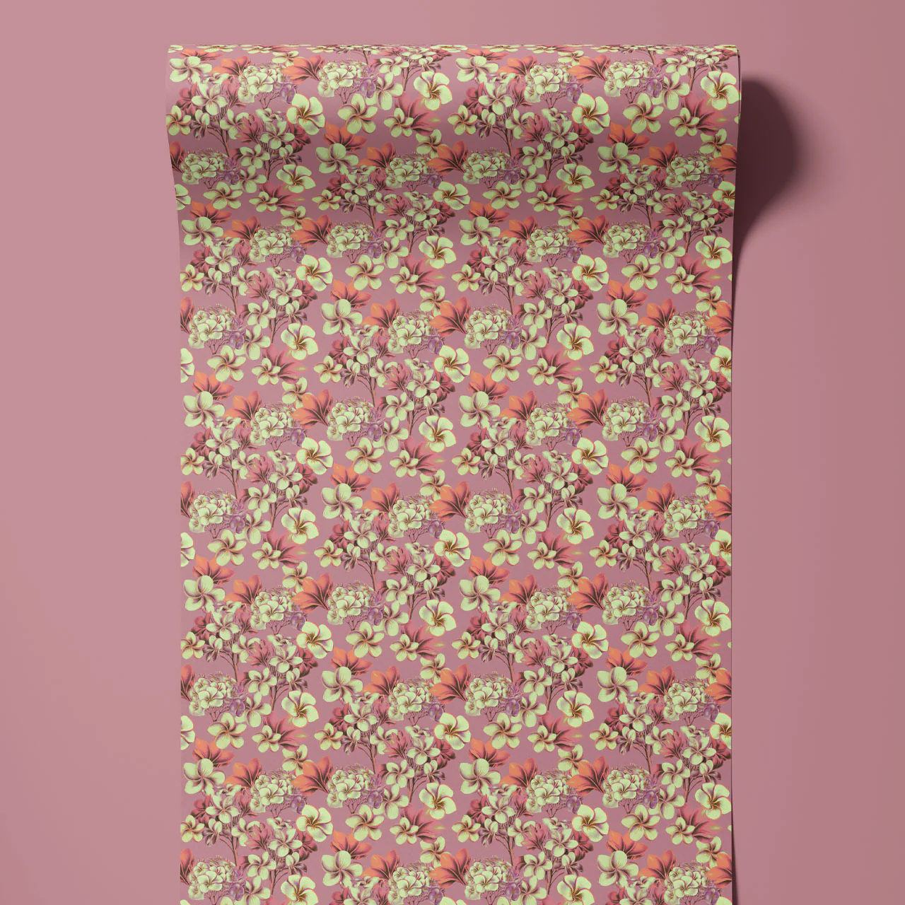 Les Fleurs Watermelon Wallpaper - Image 3