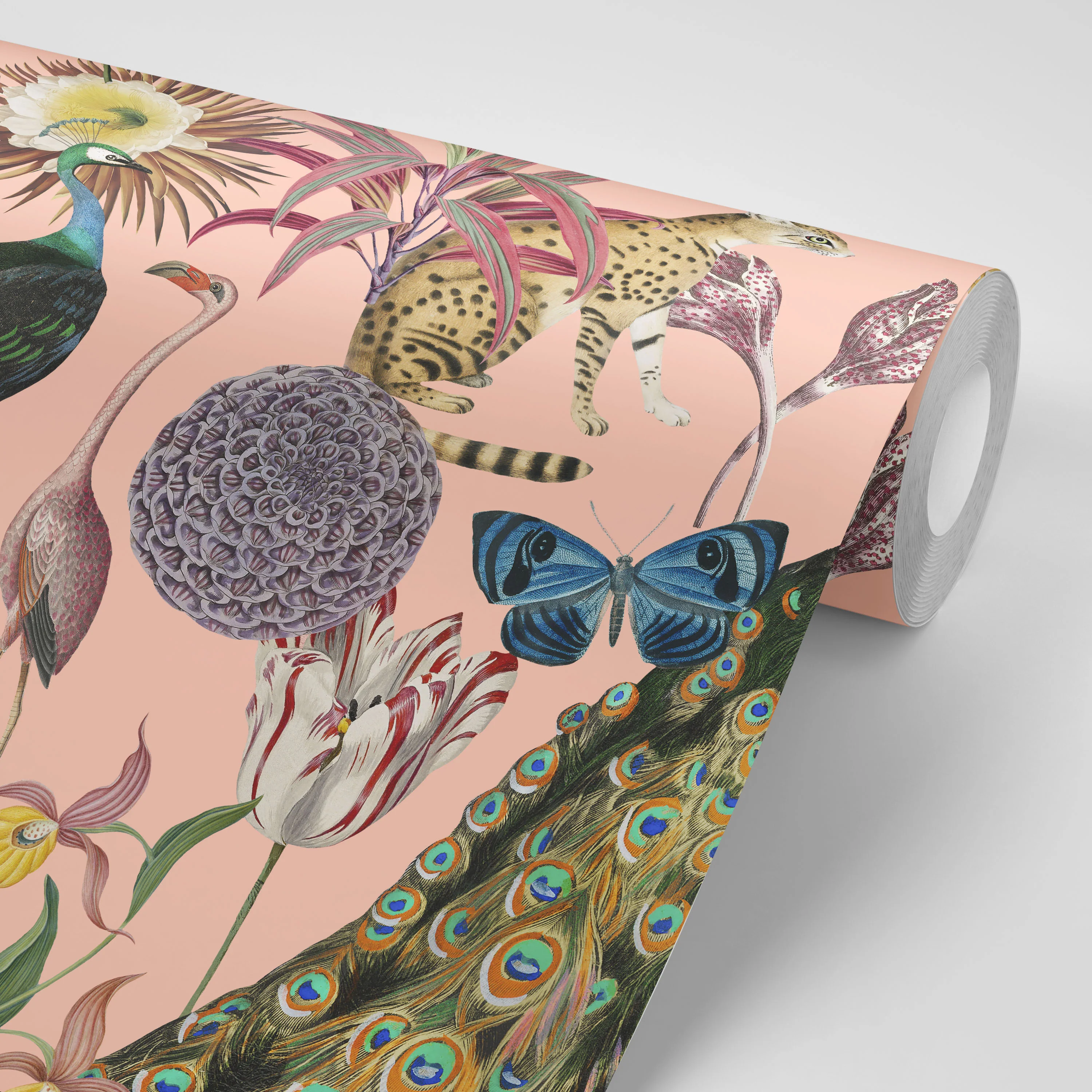 Les Plumes Flamingo Wallpaper - Image 3