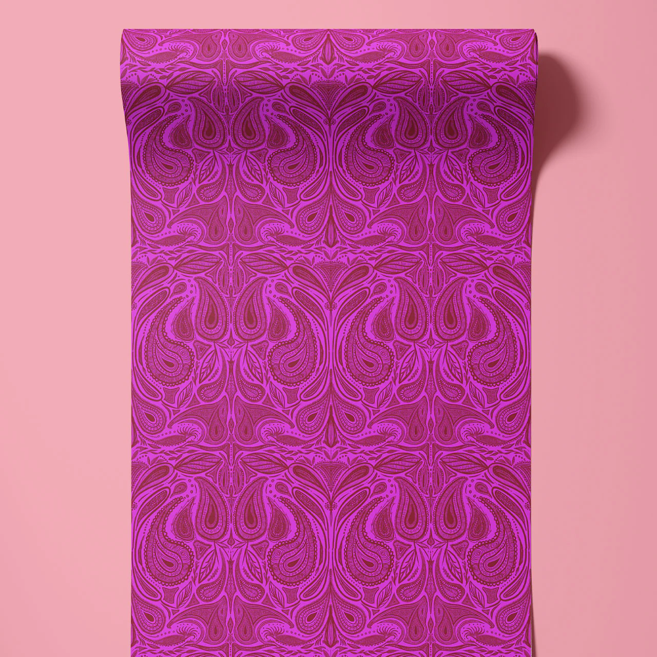 Margaux Fuchsia Wallpaper - Image 4