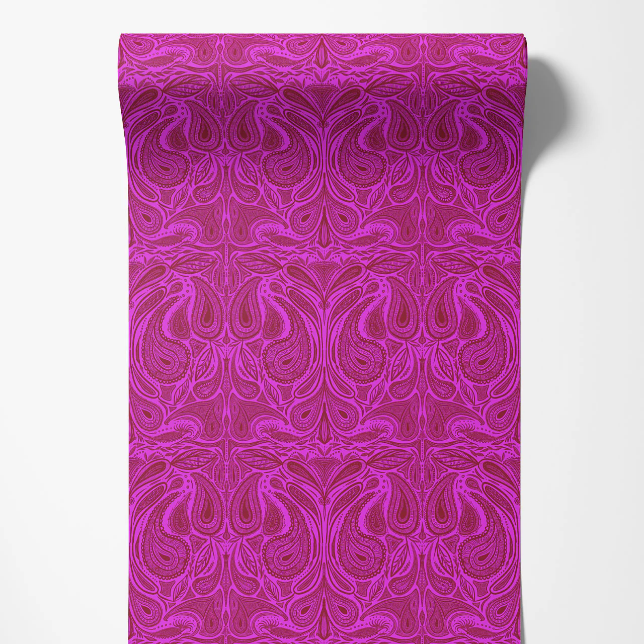 Margaux Fuchsia Wallpaper Sample - Image 5