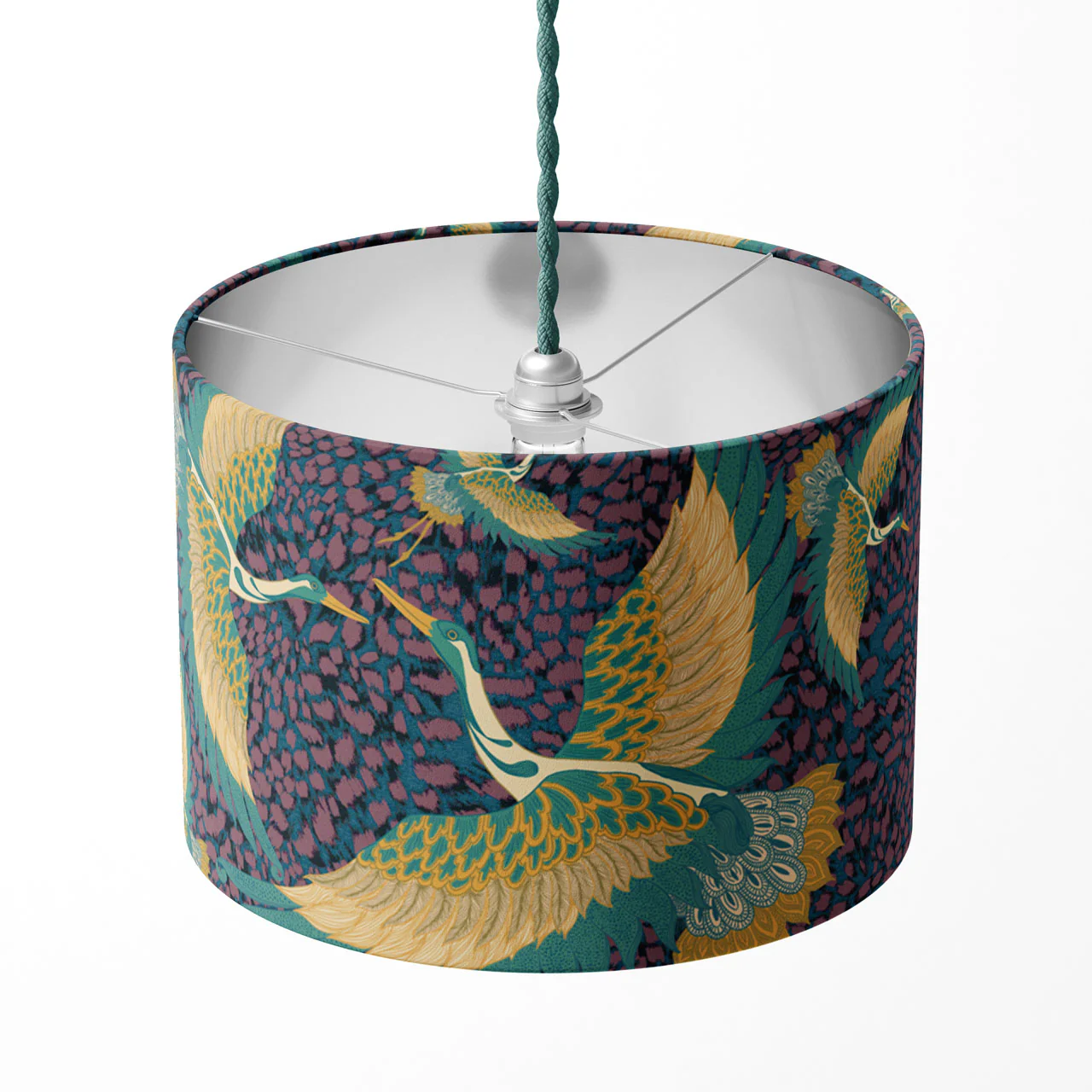 Pachamama Berry Drum Lampshade - Image 4
