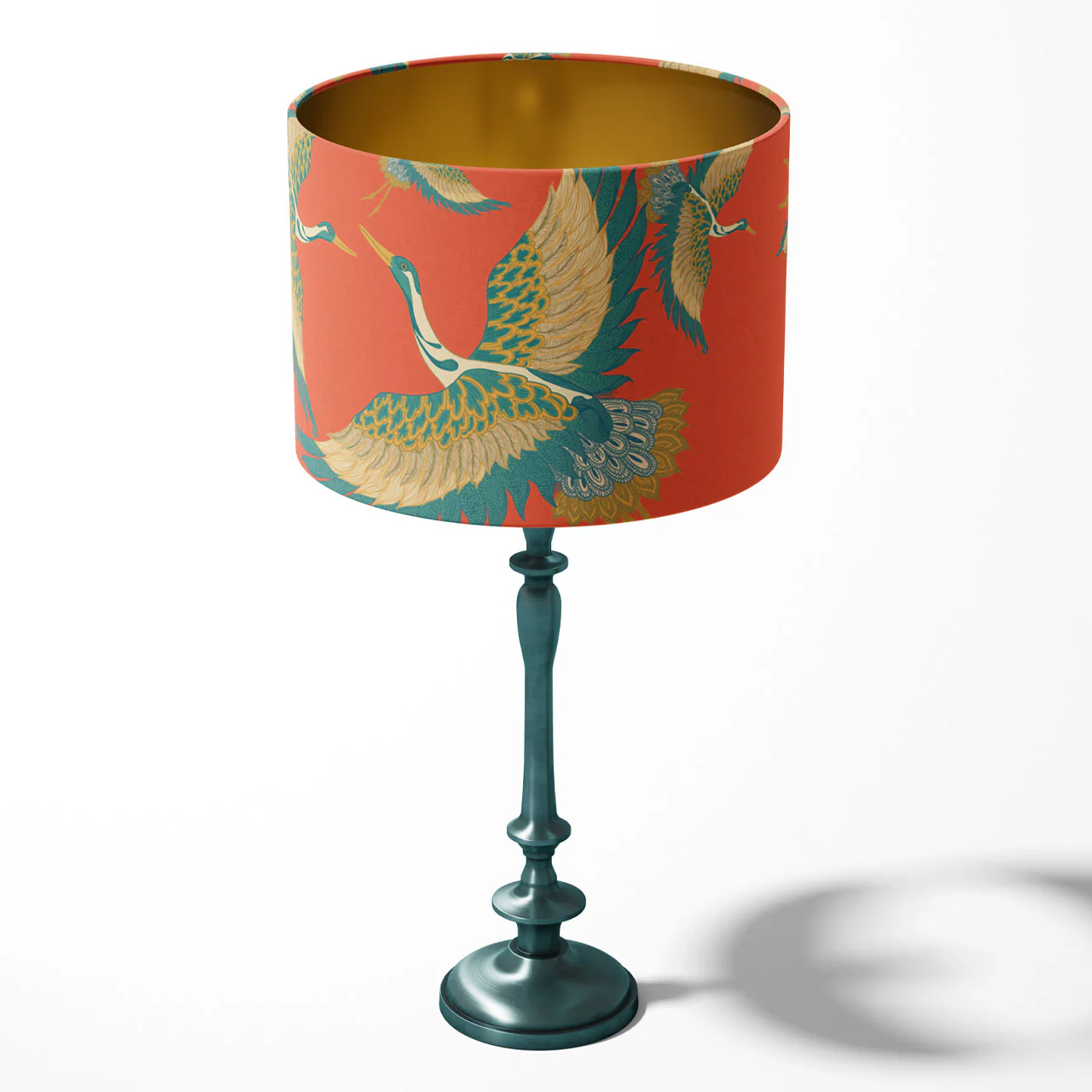 Pachamama Coral Drum Lampshade - Image 2