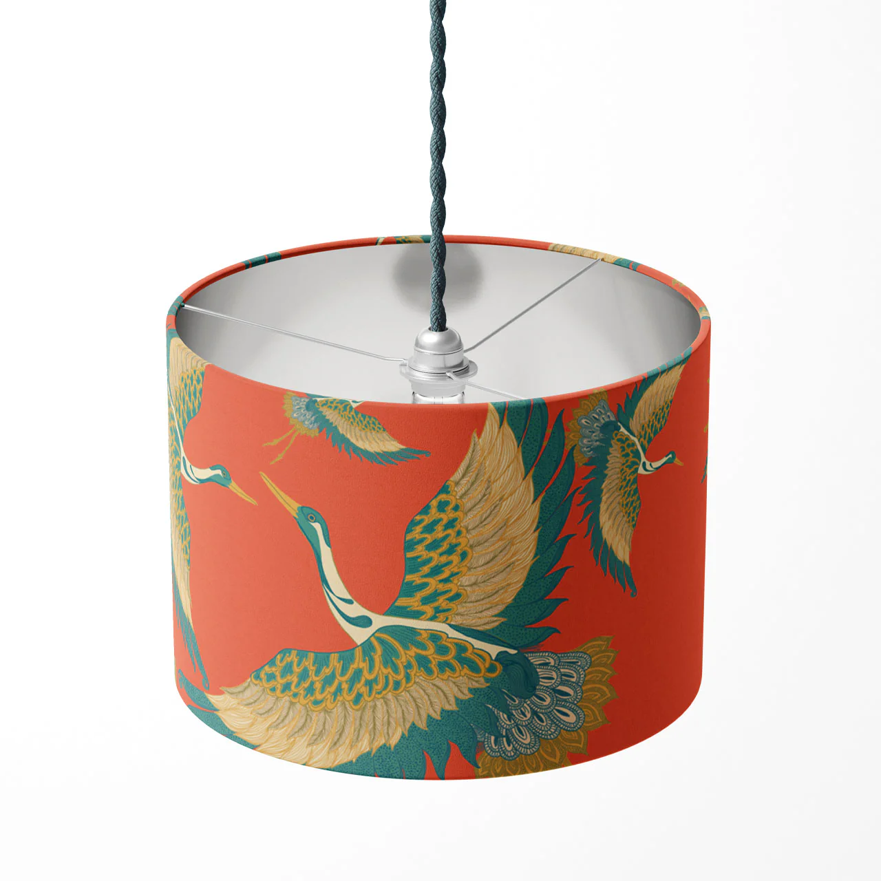 Pachamama Coral Drum Lampshade - Image 4