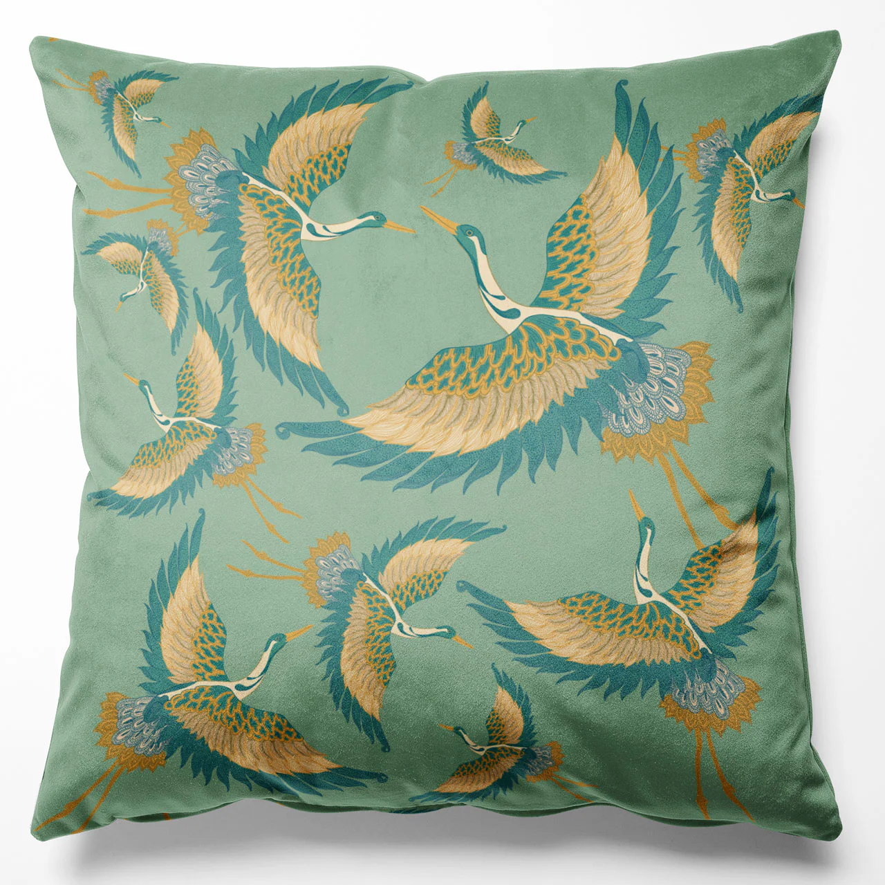 Pachamama Mint Cushion