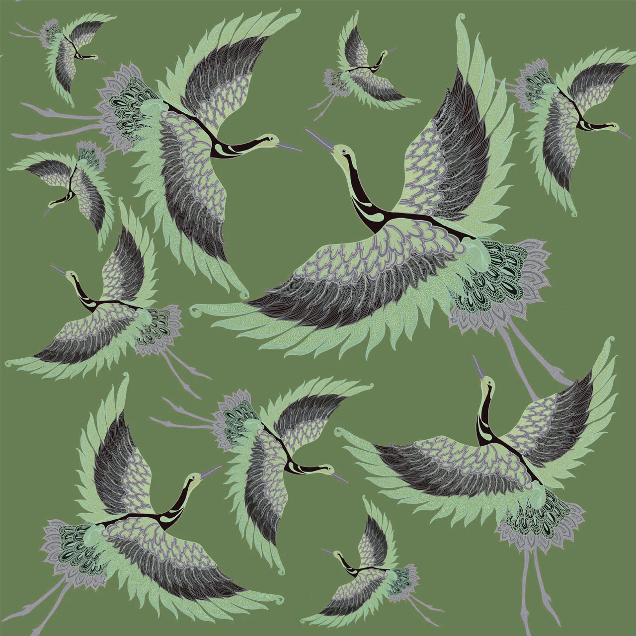 Pachamama Olive Wallpaper - Image 3