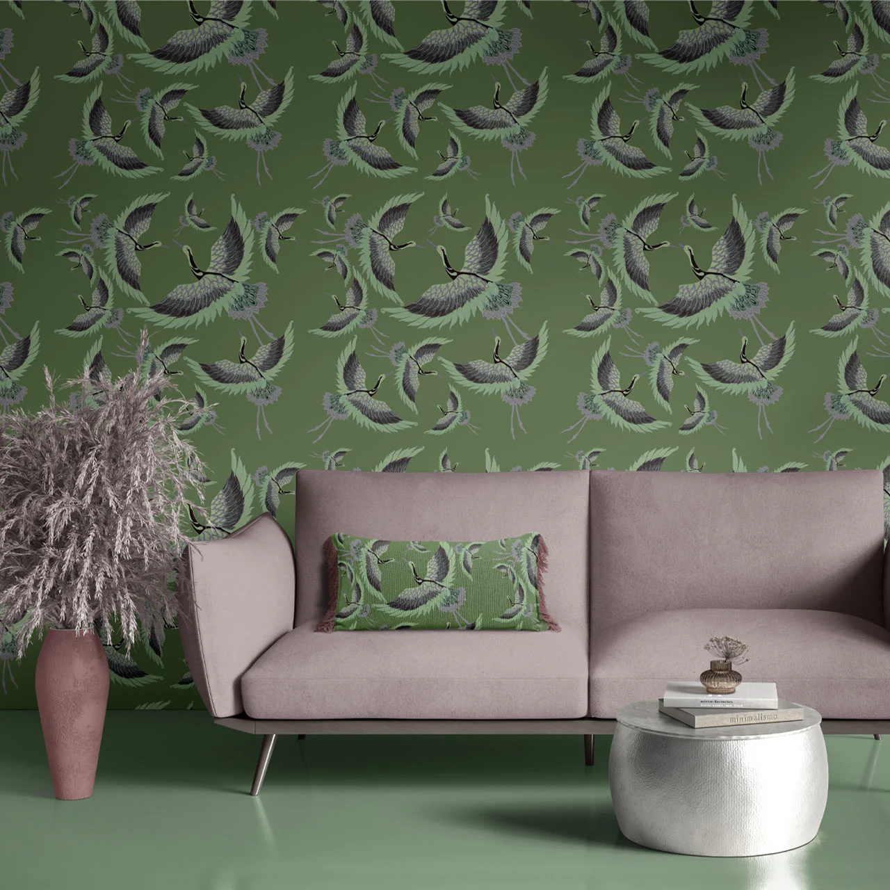 Pachamama Olive Wallpaper - Image 6