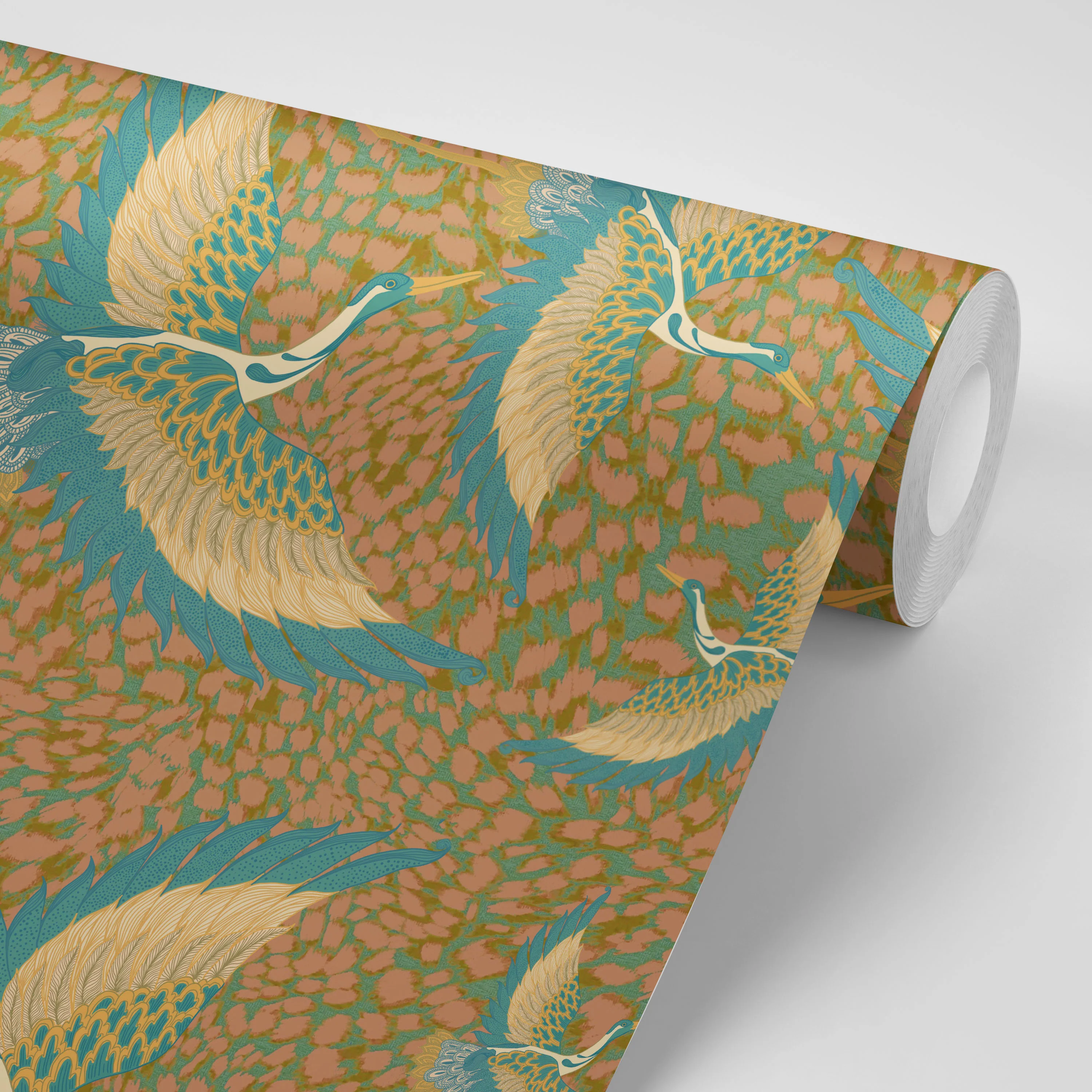 Pachamama Peach Wallpaper - Image 3