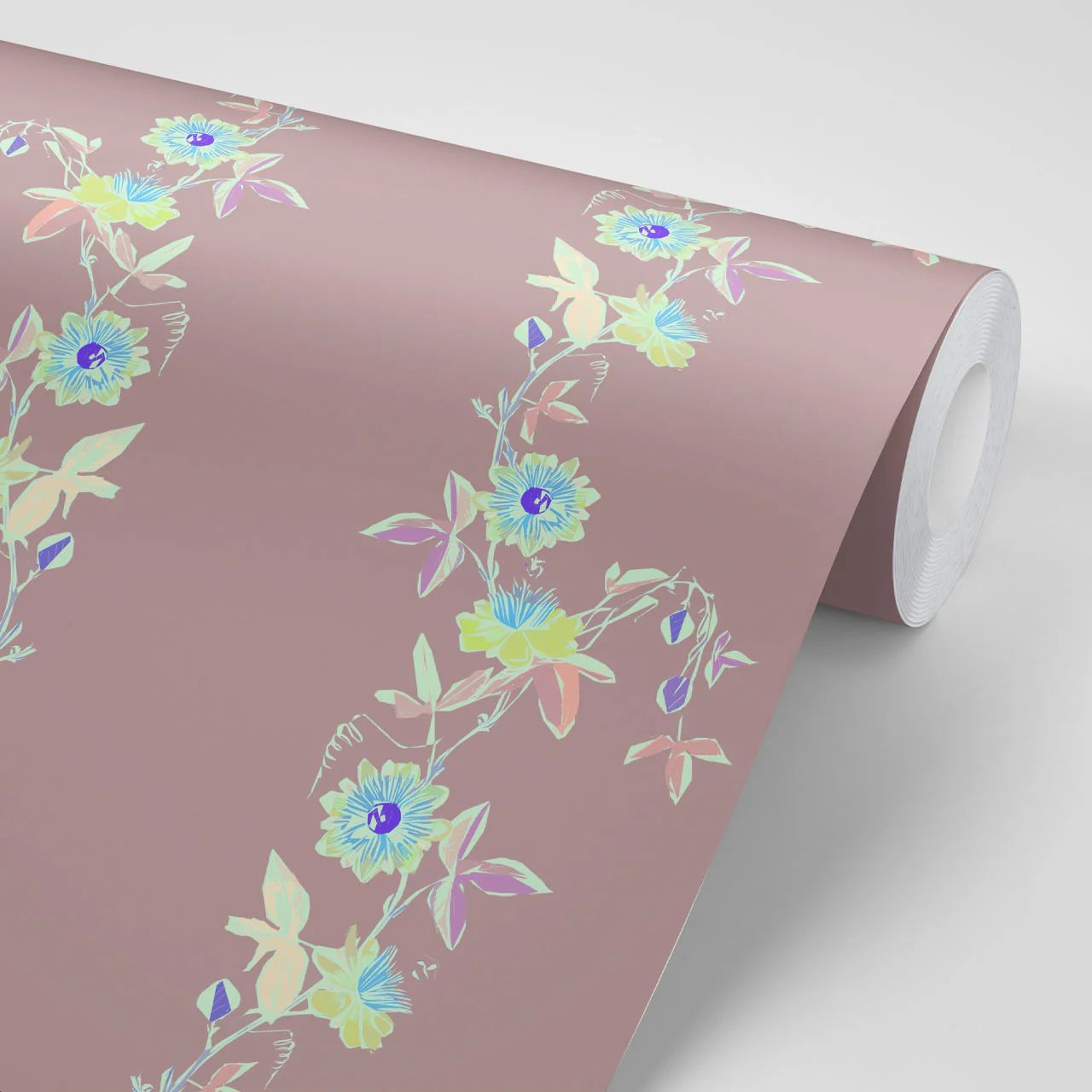 Passion Flower Geranium Wallpaper - Image 3