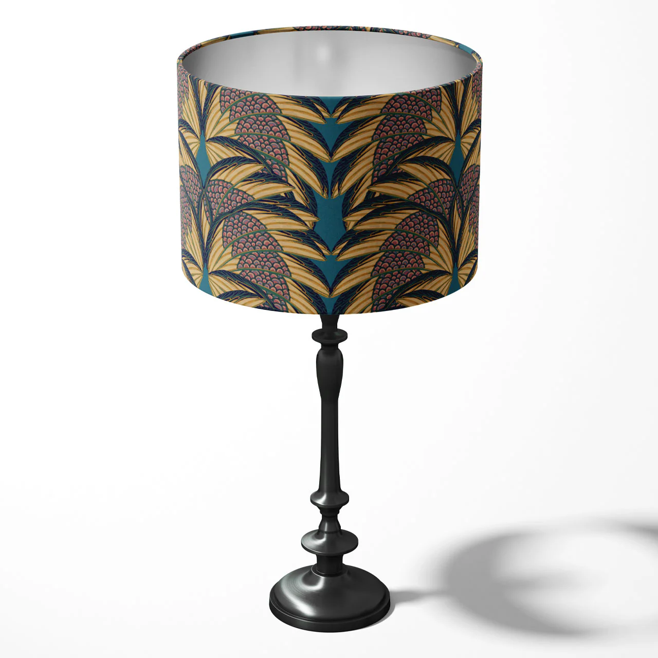 Plume Indigo Drum Lampshade - Image 4