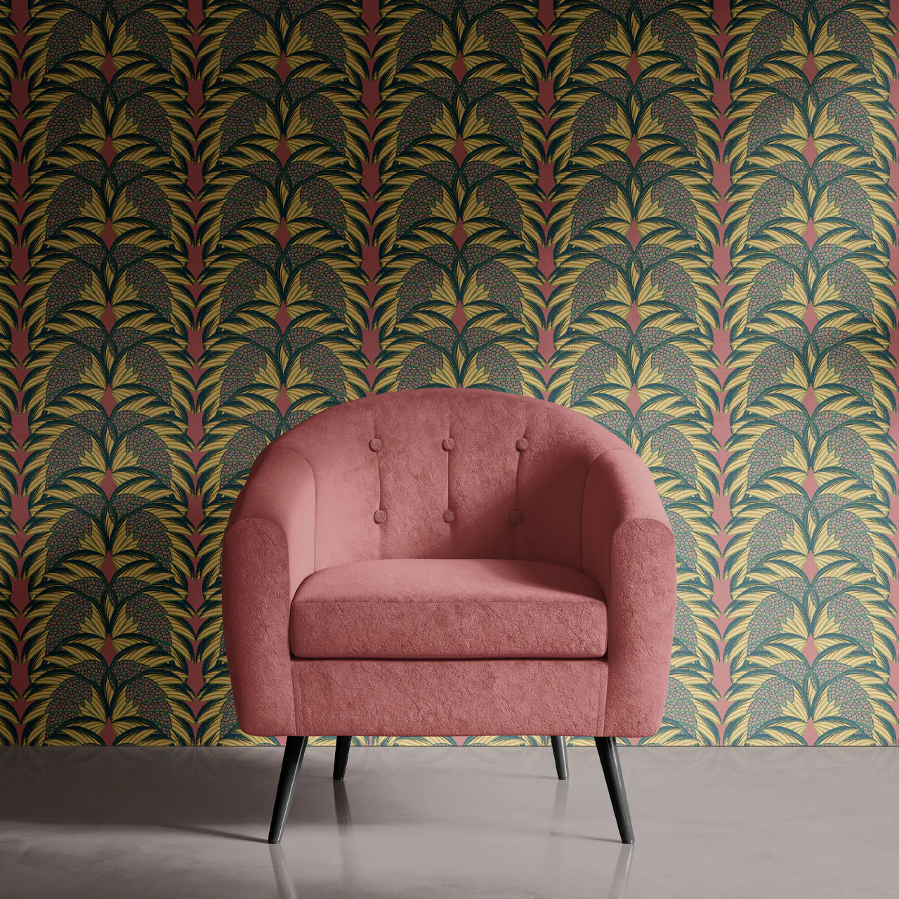 Plume Rose Wallpaper - Image 3