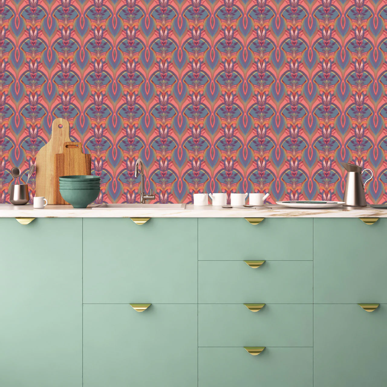 Soltar Dusky Pink Wallpaper - Image 6