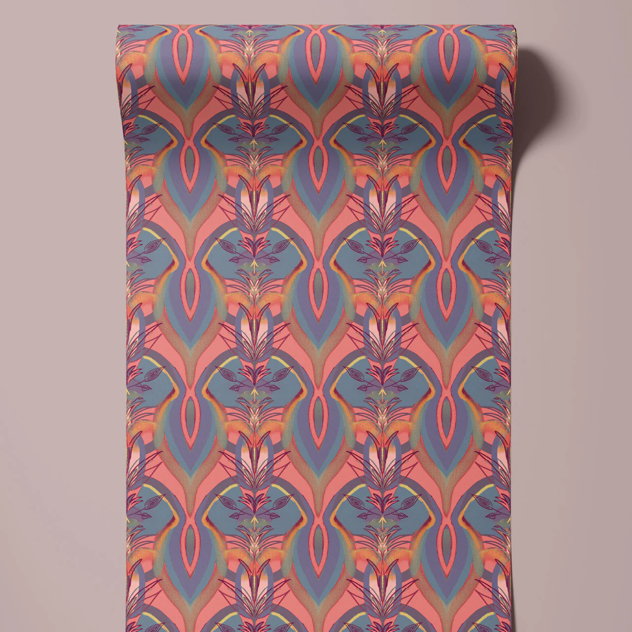 Soltar Dusky Pink Wallpaper Sample - Image 4