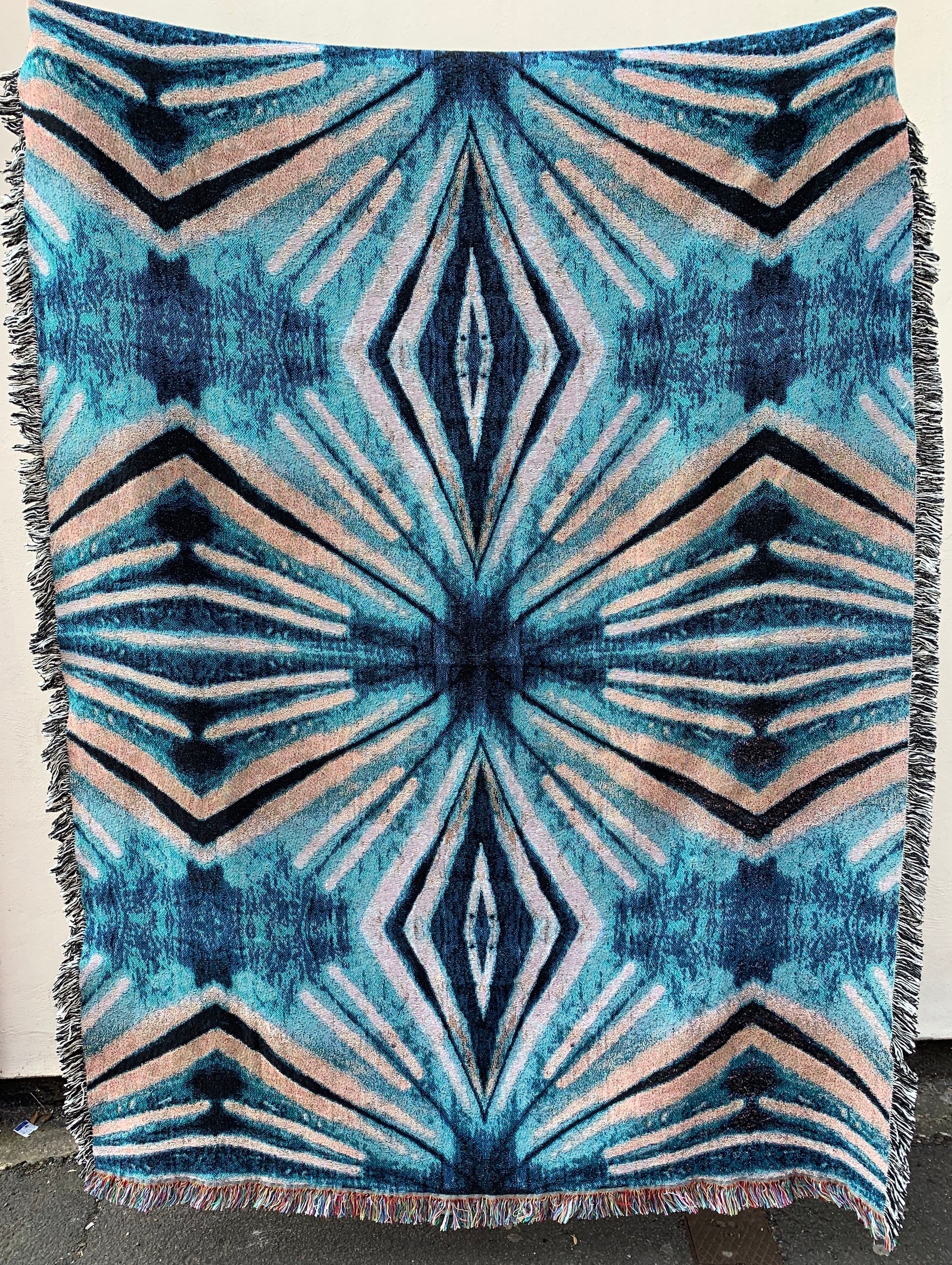 Itajime Diamond Blanket - Image 4